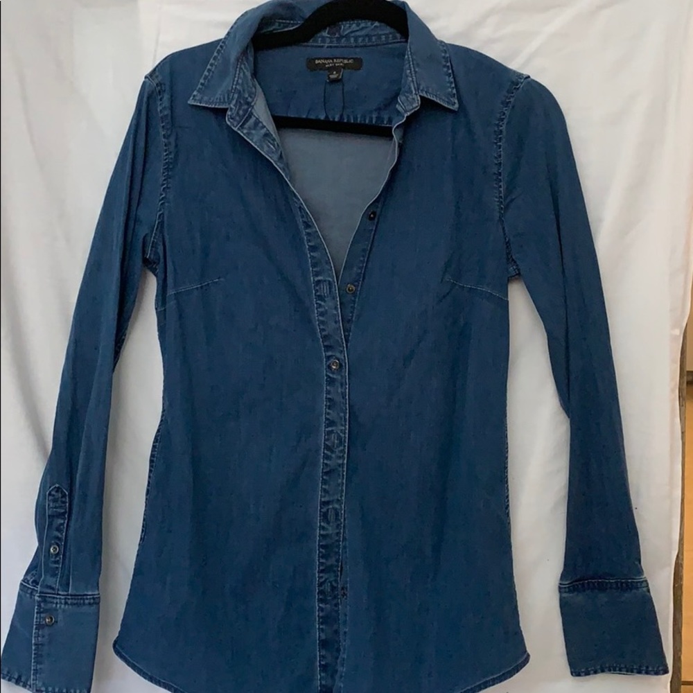 BR Jean like button down